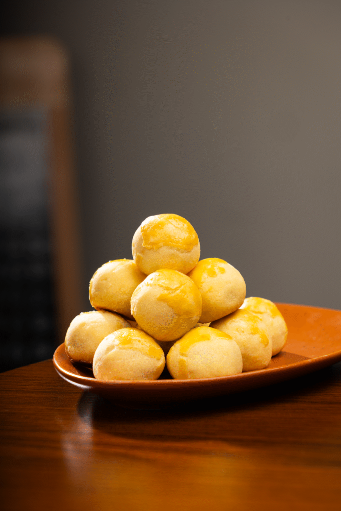 Pineapple Ball Singapore butter pastry Traditional pineapple tart balls with pineapple filling