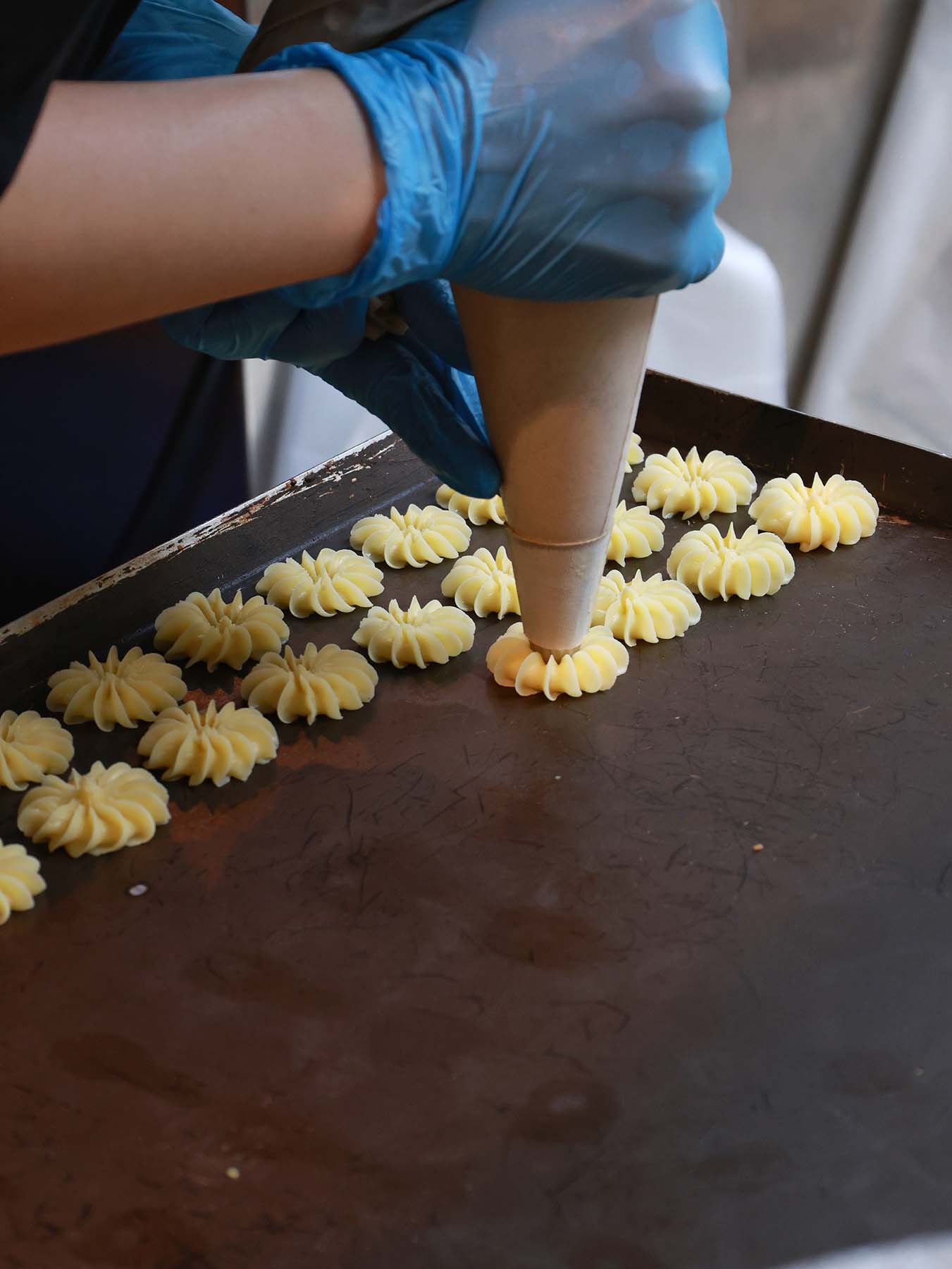 Freshly Baked Chocolate Chip Cookies and Butter Cookies