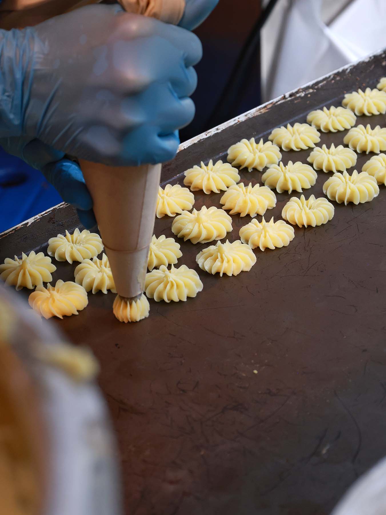Freshly Baked Chocolate Chip Cookies and Butter Cookies